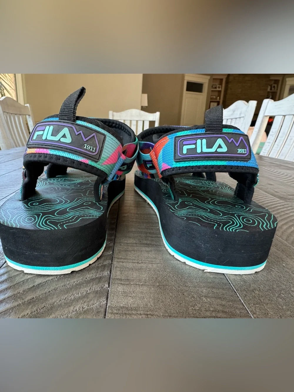Fila Drifter DNS 90’s Vibe Retro Hiking Sandals Men's Size 11
